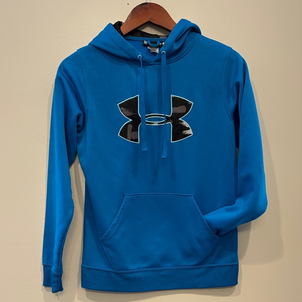 Under Armour Teal and Black Hoodie